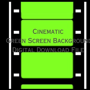 Cinematic Green Screen | Green Screen Background | Digital Download