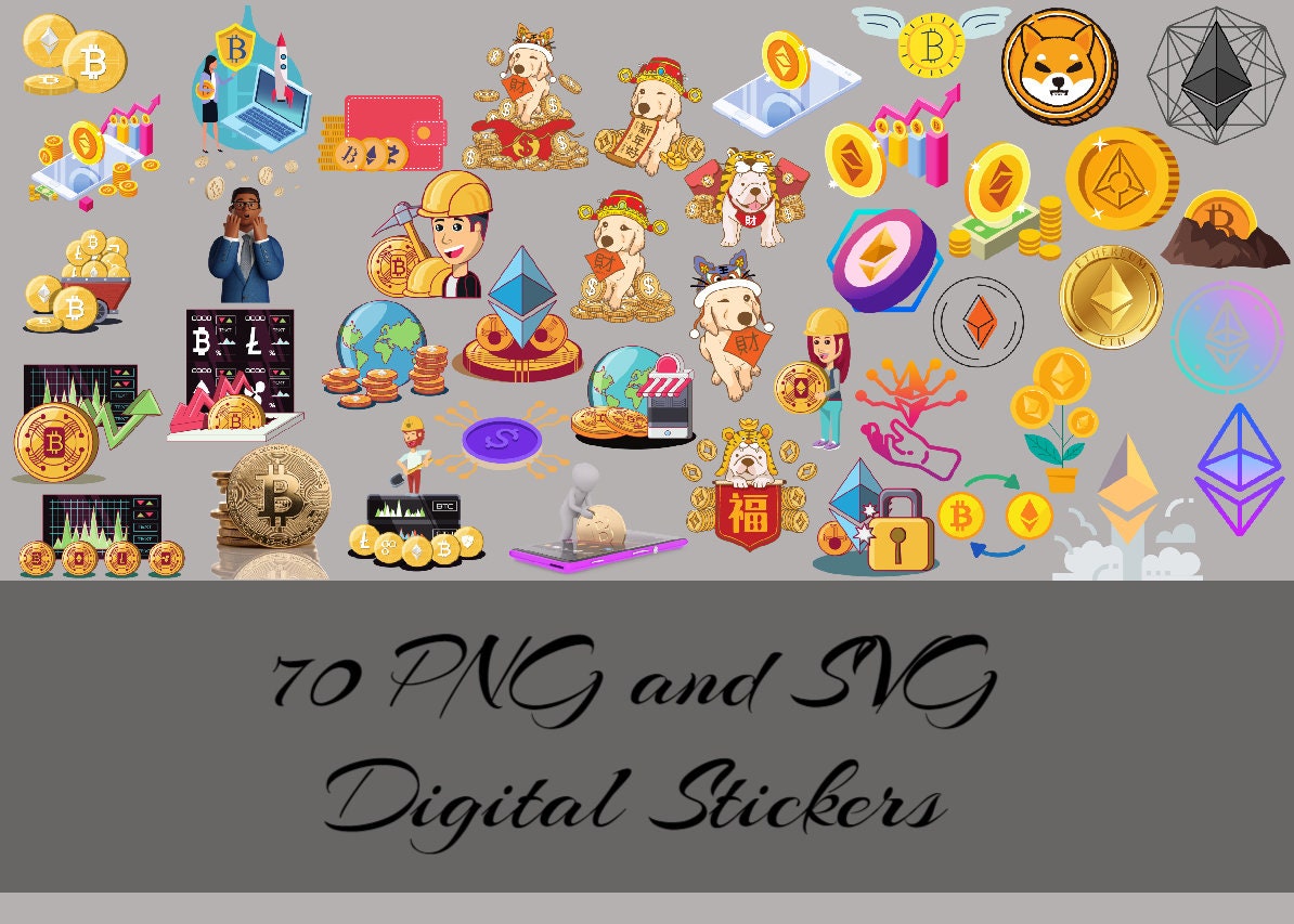 Telegram Stickers for Crypto - Etsy