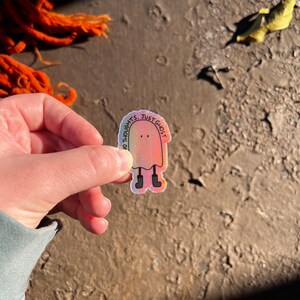 Ghost Sticker - Holographic Ghost