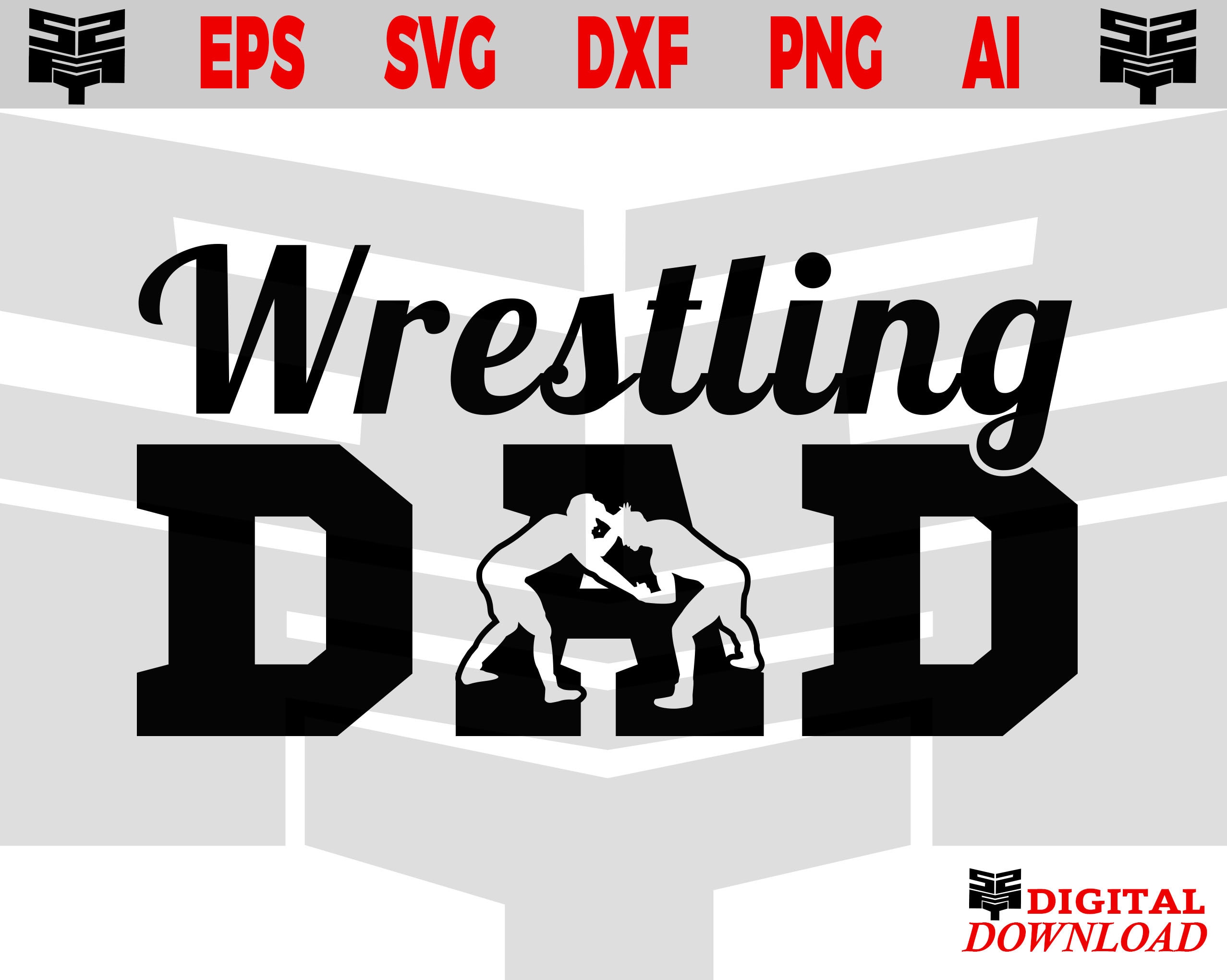 Wrestling Dad Svg Wrestling Svg Wrestler Svg Wrestling Dxf Etsy Denmark