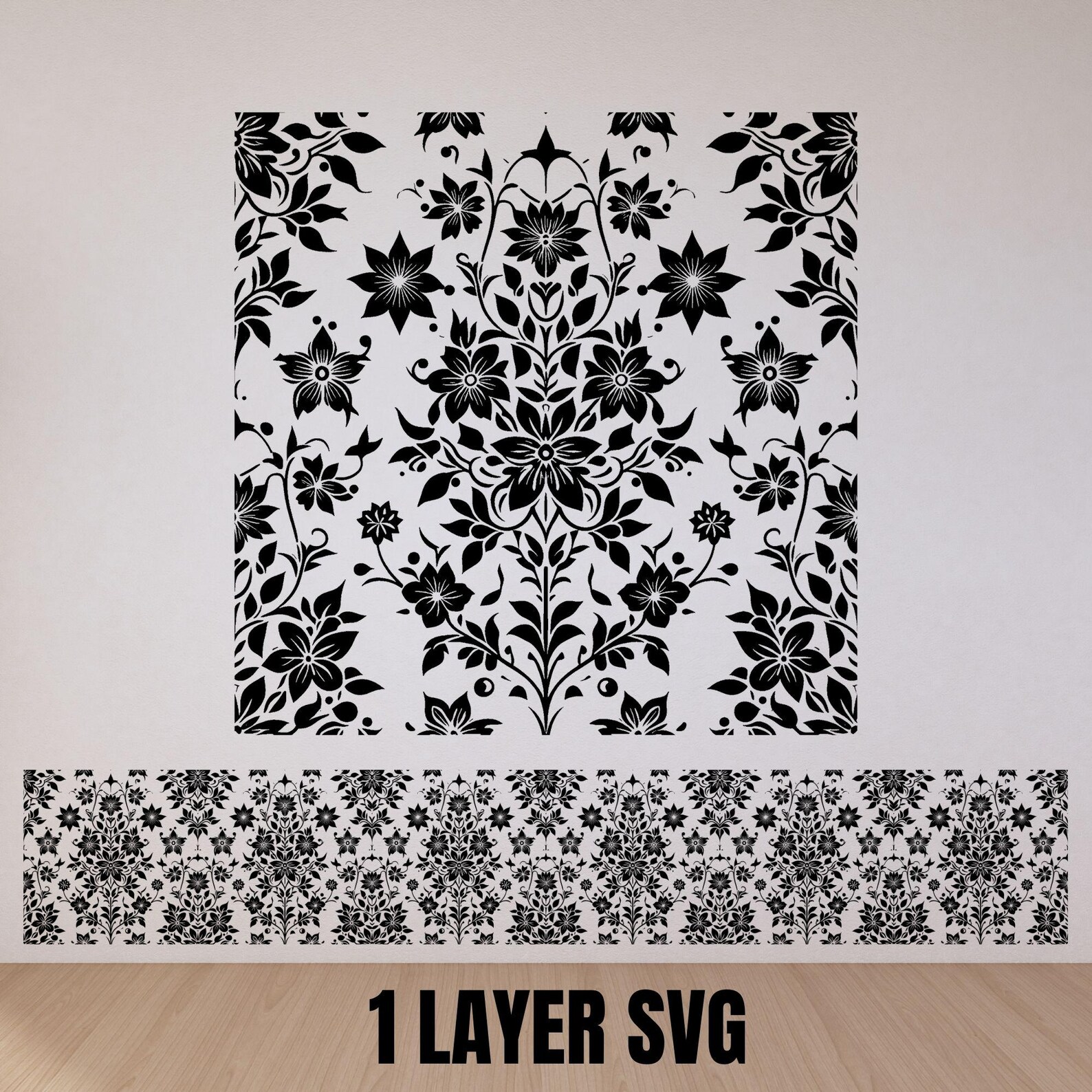 139 Floral Seamless Pattern SVG Bundle, Botanical Repeat Designs, Svg ...