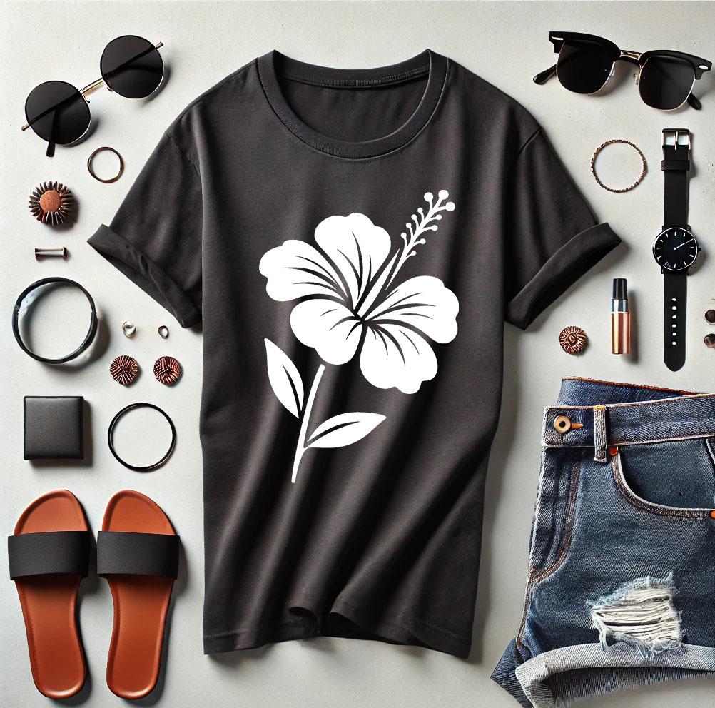 Hibiscus Flowers SVG Bundle, Tropical Floral PNG DXF, Cricut Cut Files ...