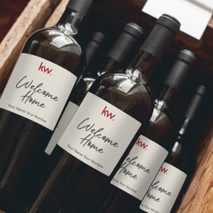 Keller Williams wine labels on barrel of wine in crate