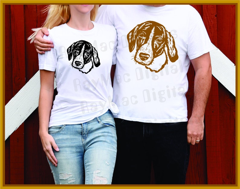 Coonhound Cross Dog Svg Dxf Png Dog Lover Dog Shirt Eps - Etsy