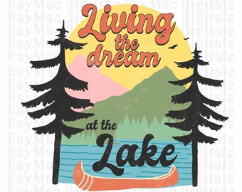 Sublimation Transfer Ready to Press, Lake Summer Fun, Campfires, Boating, Lake Life, Travel Trip, Swim, Sun Vacation, Sunglasses, Quotes Bum