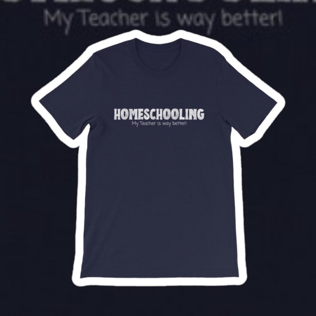 Discover Kids Halloween T-shirt Tee "Homeschooling" Halloween Funny Scary Gift For Boy Girl Son Daughter Nephew Niece Grandson Granddaughter