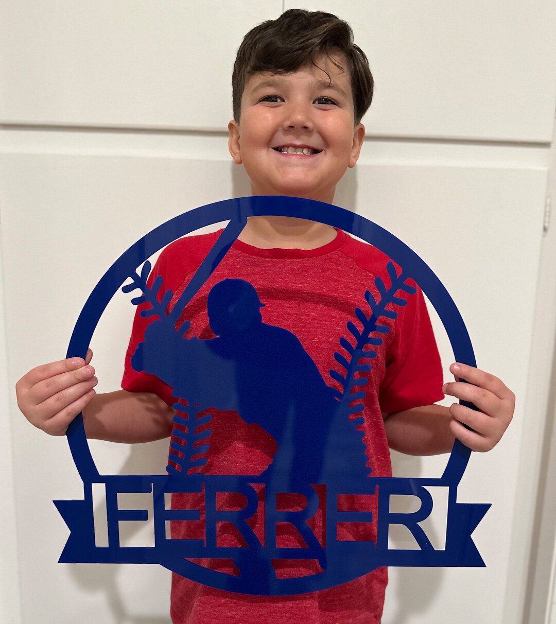 Baseball Night Light, Baseball Player Gift, Sports Night Light, LED