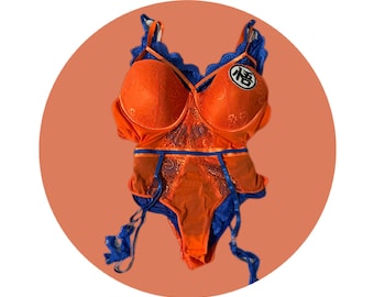 Custom Goku inspired Lingerie dragon ball z inspired