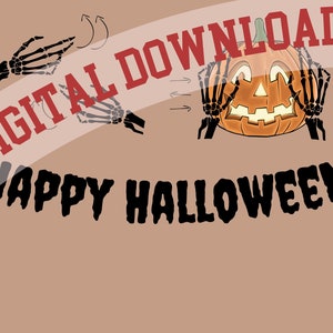 ASL Happy Halloween PNG Transparent Digital Download, Deaf Halloween Shirt Sign Language Deaf Education Teacher HoH, CODA Halloween Costume
