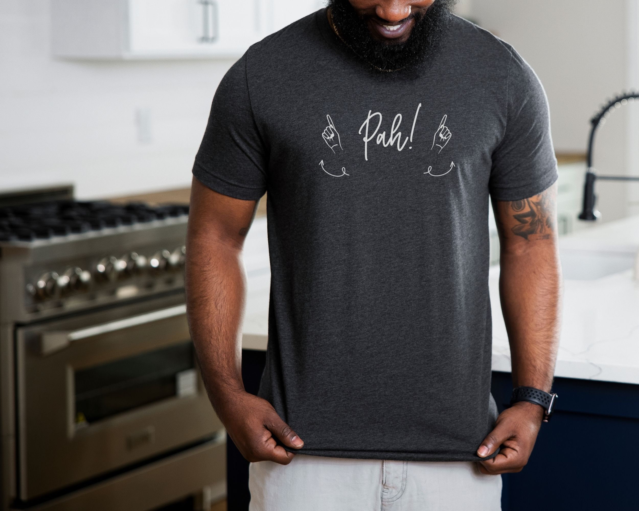 Pah Sign Language ASL Pah Tee, American Sign Language Gift, ASL Gift, ASL Teacher, Deaf ...