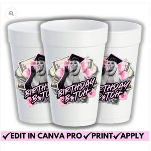 Ensemble de 5 modèles d'autocollants numériques - à modifier sur Canva PRO