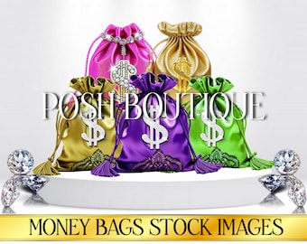 Money Bags Clipart, Money Clipart, Money Bags PNG, Money PNG, Bougie Clipart