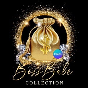 Logo borsa soldi, logo soldi, logo soldi oro, logo fai da te, logo aziendale, logo di lusso, logo glam, logo glitter, logo Canva