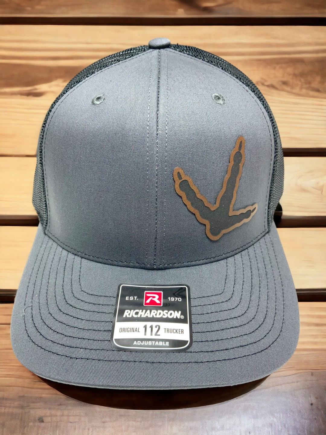 Turkey Hunting Hat. Turkey Track Outline Patch Mossy Oak Realtree Turkey Duck Camo Richardson 112 Trucker Free Shipping Etsy