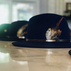 Louis IX Co. 100% Wool Wide Brim Hat