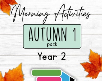 Morning Activities for Year 2 (Autumn 1 Edition)