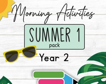 Morning Activities for Year 2 (Summer 1)