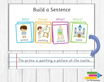 Sentence Building Activity