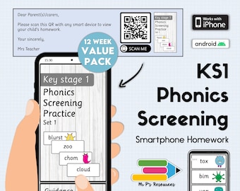 12 Week Value Screening Homework Pack (Pack 1 & 2)