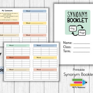 Synonym Booklet