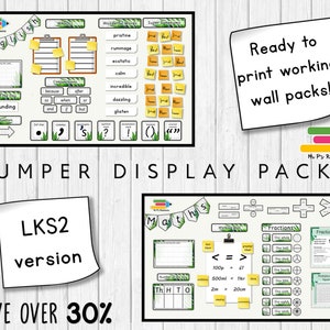 Year 3/4 Maths & English Display Pack (save 30%) - LKS2 Display Pack