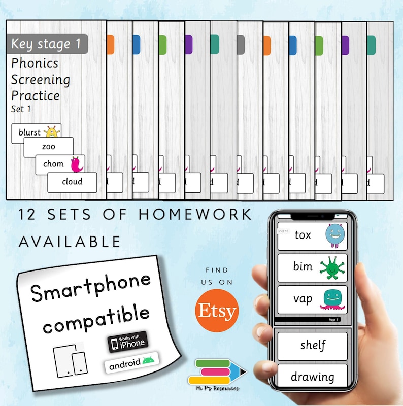 12 Week Value Screening Homework Pack Pack 1 & 2 image 2