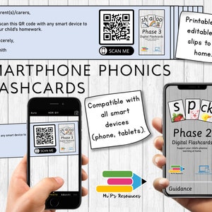 Smartphone Digital Flashcards