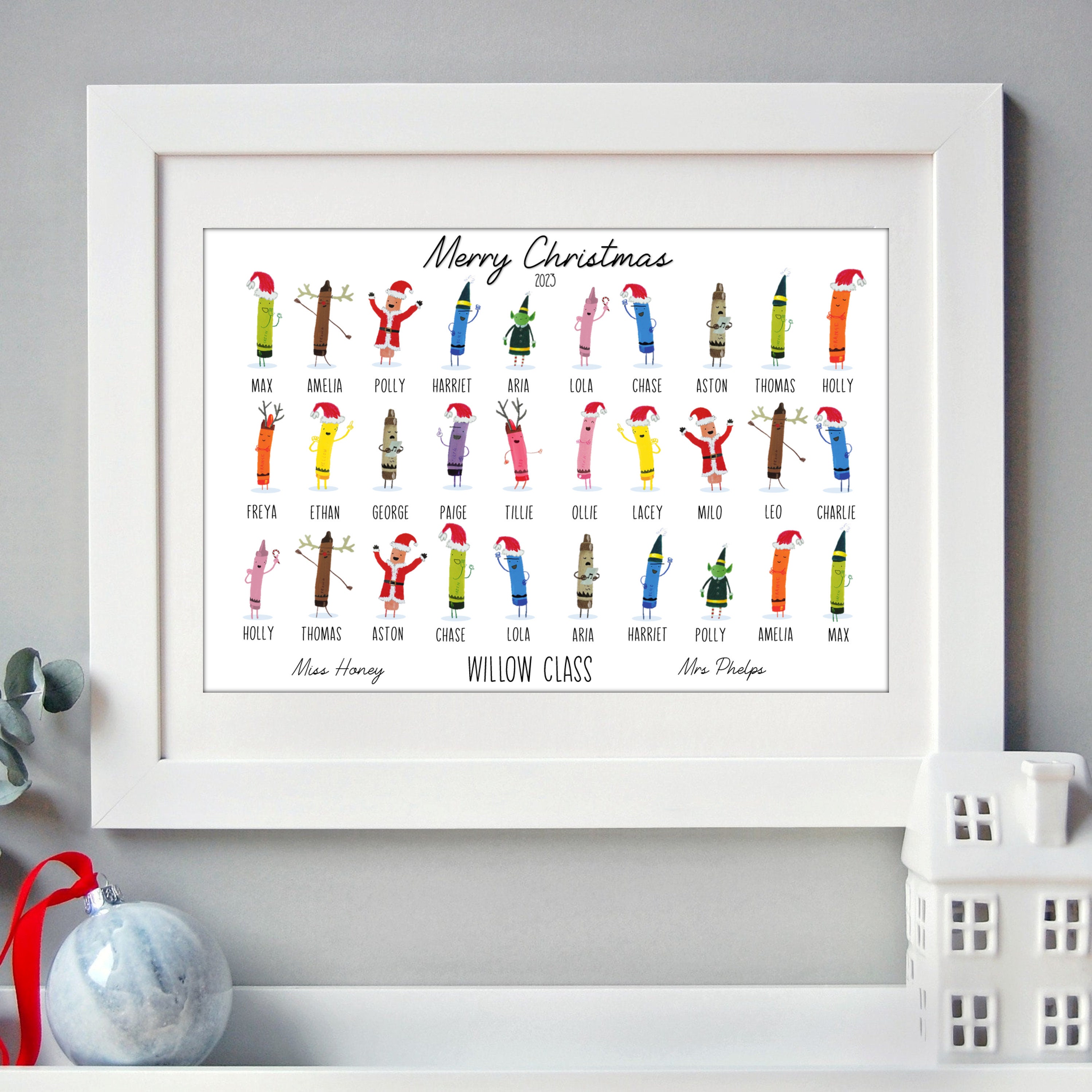 Personalised Christmas Gift for Students, Class Present, Student Gift