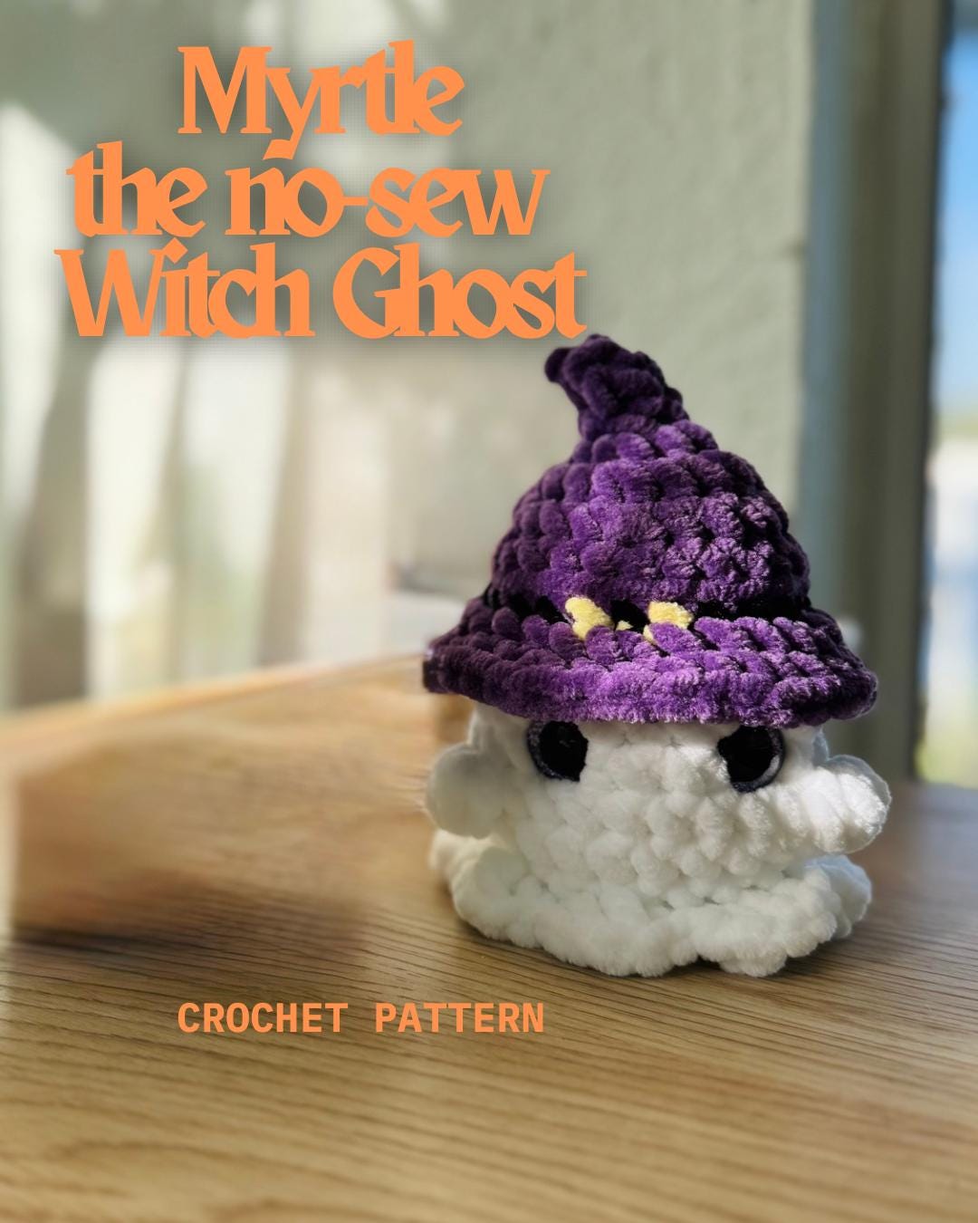 No Sew Witch Ghost Crochet Pattern - Etsy