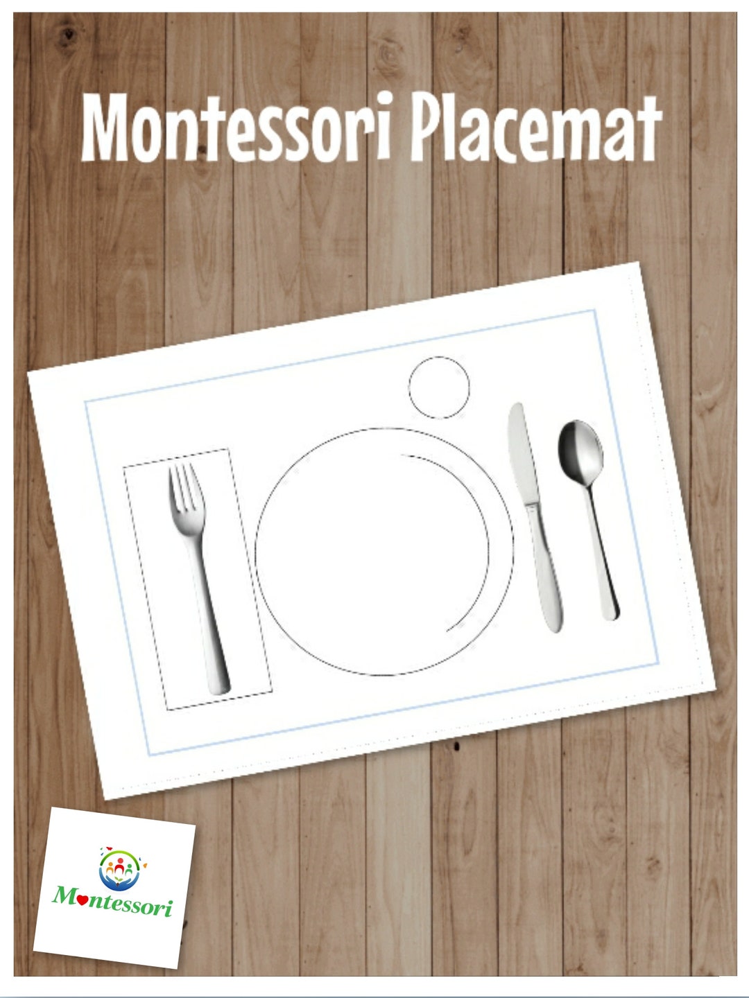 Montessori Placemat/infants & Toddlers Etsy