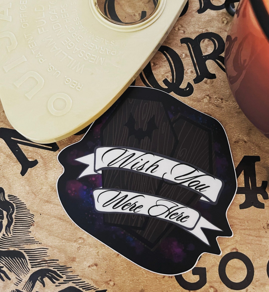 Wish You Were Here Sticker - Etsy