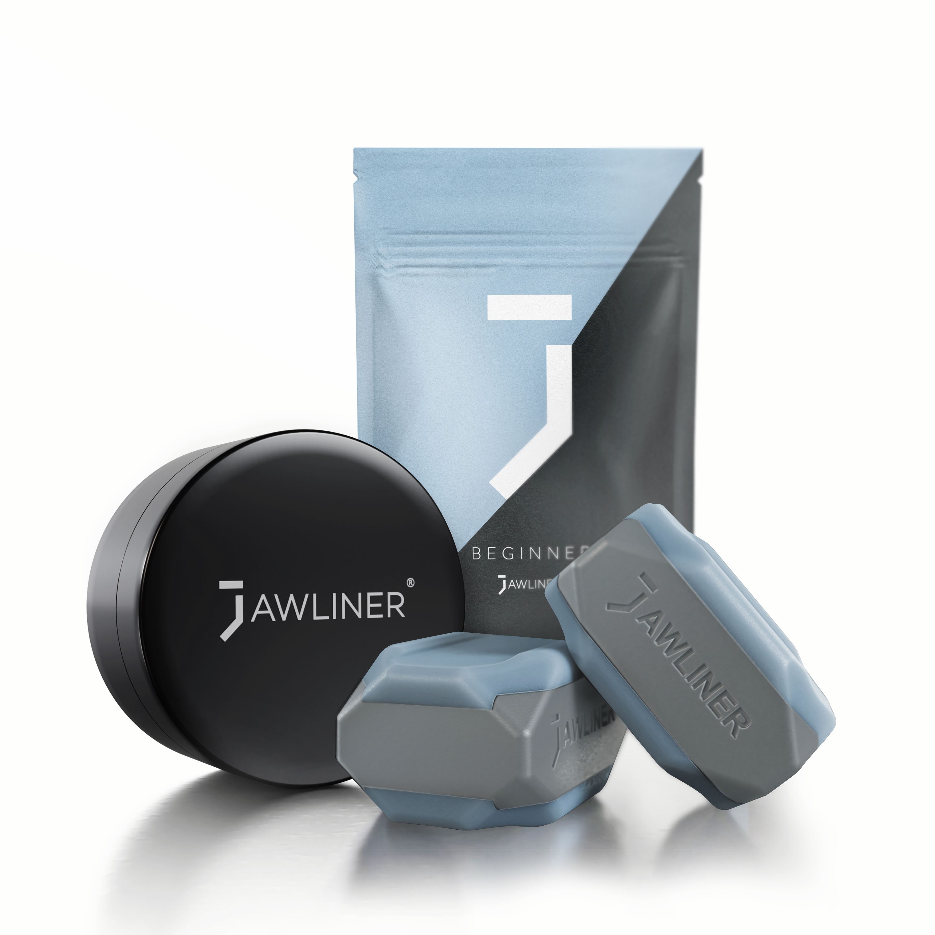 Jawliner - Fitness Gum - Entraîneur de mâchoire pour les exercices  musculaires de la
