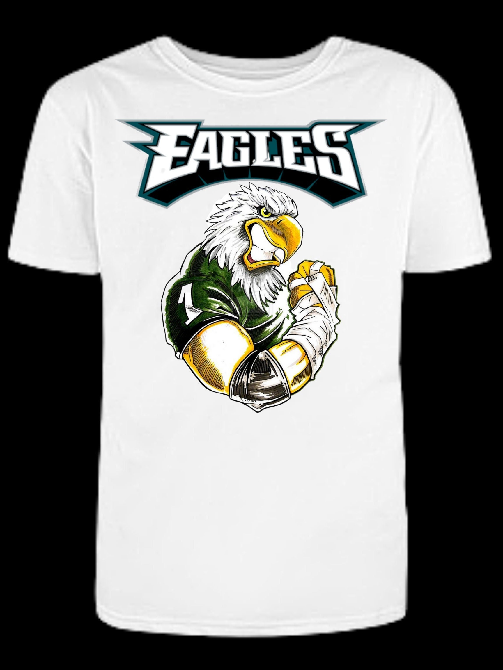 Customized Philadelphia Eagles Tee Shirt - Etsy