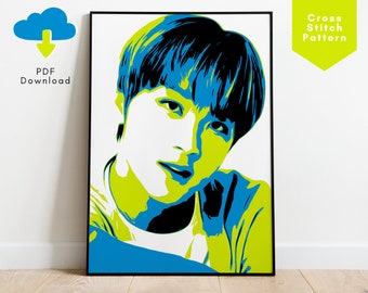 Nct Pattern KPOP Nct Dream Jaemin Cross Stitch Pattern - Etsy