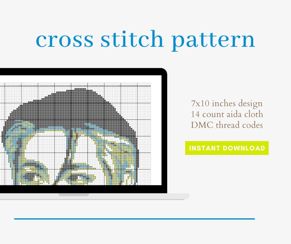 Nct Pattern NCT Dream Renjun Cross Stitch Pattern - Kpop Inspired Cross Stitch ...
