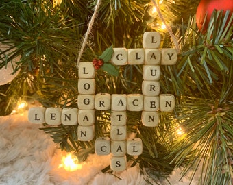 Puzzle Ornament Etsy