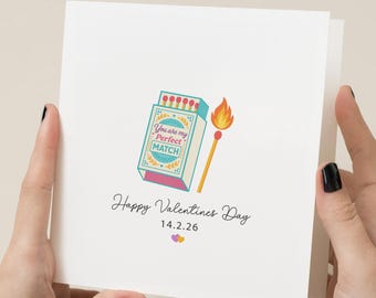 Valentine’s Day Card – You Are My Perfect Match