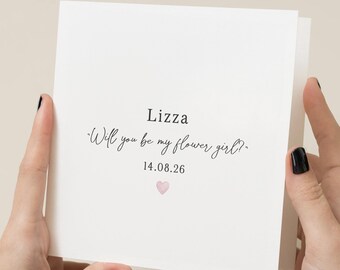 Personalised Wedding Day Card for Bestie: Bride Gift from Bridesmaid