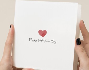 Valentines Day Card - Heart Design
