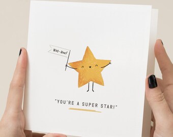 Thank you Card - Personalised - school, nursery, teacher, teaching assistant, tutor, friend, colleague, doctor, nurse