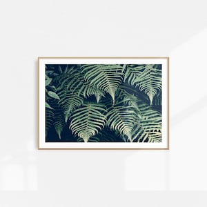 Tropical Wall Art, Green Leaf Print, Leaf Poster, Tropical Leaves Decor, Wall Art Decor, Wall Art Print