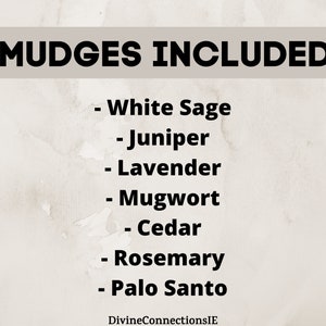 7 Editable Smudge Cards, Smudging Guide, Smudging Printable, Sage and ...