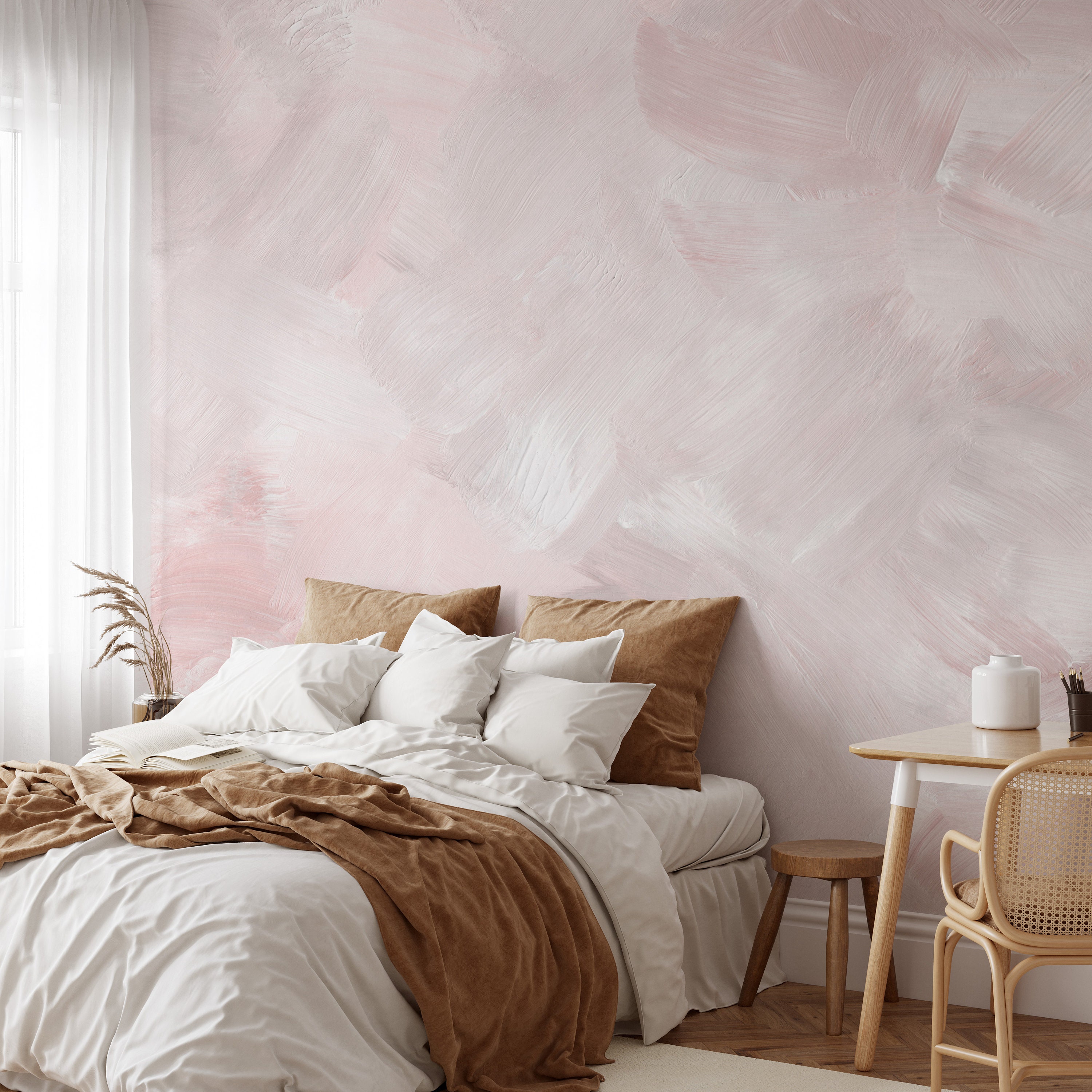 South Beach Blush Wallpaper  Dunelm