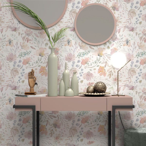 Bathroom Wallpaper - Etsy