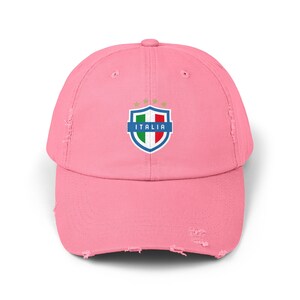 Unisex Distressed Hat  Azzurri Italian Soccer World Champions