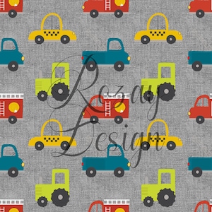 Seamless Pattern - Cars