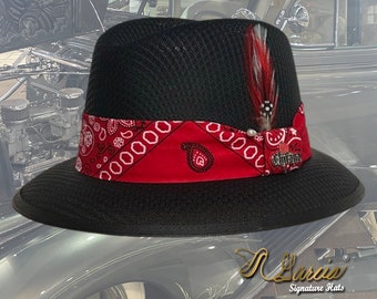 Classic Black Lowrider Derby W/ Bandana Garcia Signature Hat