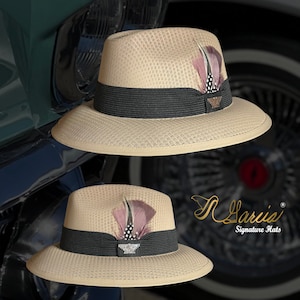 cappello estivo Rosalina a tesa larga in carta tessile tascabile e cappello estivo Rosalina a tesa larga in carta tessile tascabile e