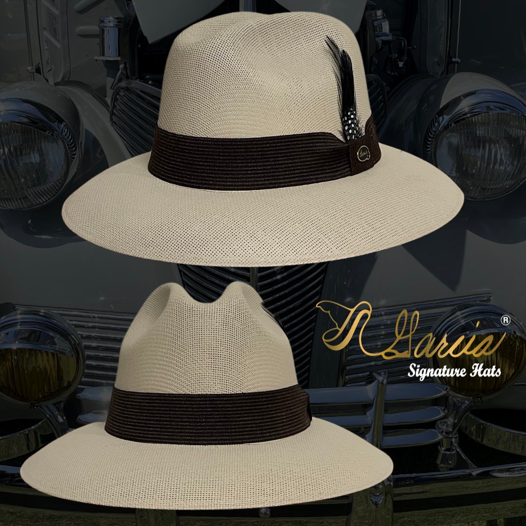 Secreto Descriptivo análisis Kaki Golden Line Pachuco Wide Brim Garcia Signature Sombrero - Etsy México