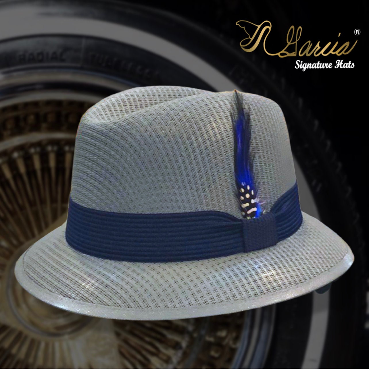 GARCIA HAT【60】ローライダー チカーノ ウエストコースト カーキ GARCIA SIGNATURE HATS / LOWRIDER HAT -GOLDEN LINE-